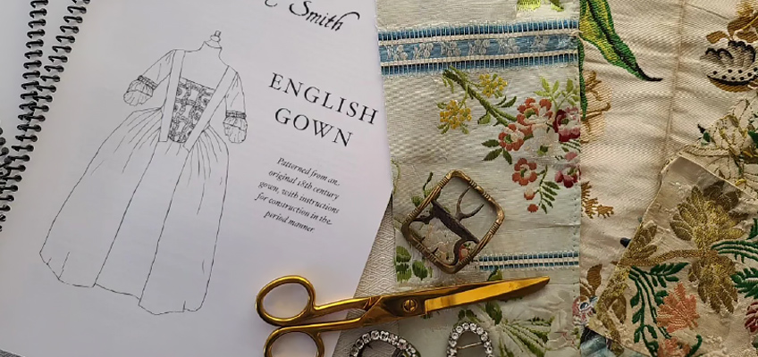 Create an 18th century Larkin & Smith gown at this three day workshop!